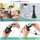 Fly Fans for Tables Rechargeable, Belfans Fly Fans for Outdoor Tables USB, Fly Fans to Keep Flies Away by Soft Blades, Food Fans for Camping, Picnic, Fishing, Fly Repellent Outdoor Patio, 2pcs