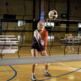 Champion Sports Official Volleyball Net Set, Olympic-Sized 32 x 3 ⅛ feet, 3mm Nylon Netting, for Tournament Play - Durable, Professional Volleyball Nets - Premium Volleyball Training Equipment