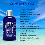 Aussie Trace Minerals (2 oz) - Complete Electrolyte - 3rd Party Tested - Please Consider Your Source.