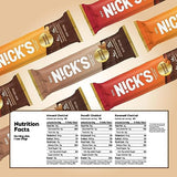 Nick's Protein Bars Variety Pack | 15g protein | 190 calories | Low Carb Keto Friendly Snacks No Added Sugar (Multipack 12 bars x 50g)