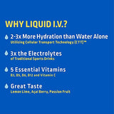 Liquid I.V. Hydration Lemon Lime Electrolyte Powder Drink Mix, 28 Count