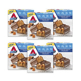 Atkins Snack Bar, Chocolate Caramel Pretzel, Keto Friendly, 5 Count (Pack of 6)