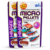 Hikari Tropical Micro Pellets for Tetras, Barbs, and Other Small-Mouthed Tropical Fish (1.58 Oz, Pack of 2) (2 Items)