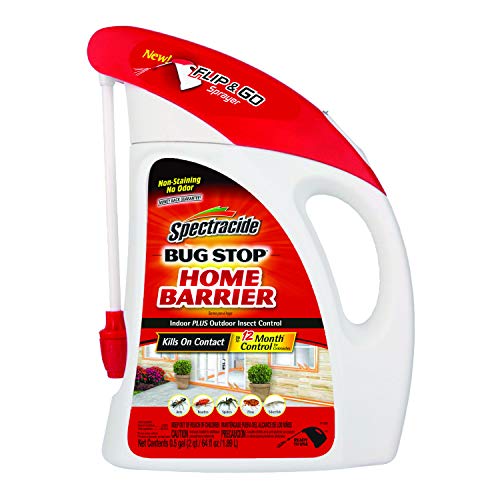 Spectracide Bug Stop Home Barrier Indoor Plus Outdoor Bug Control With