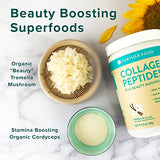 Further Food Best Collagen Peptides Powder Vanilla Flavored Keto Grass-Fed Collagen Type 1 & 3, Joint Support Gut Health + Hair Skin Nails Beauty Tremella Mushroom Paleo Keto Sugar-Free (70 Servings)