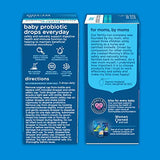 Mommy's Bliss Baby Probiotic Drops, Daily Gas, Constipation, and Colic Symptom Relief + Immune Support, Newborns & Up, 0.34 Fl Oz (30 Servings)