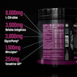 Huge Supplements Pump Serum, Stim Free Pre Workout and Nitric Oxide Booster to Enhance Focus, Pumps, Fulness with No Caffeine, L-Citrulline, GlycerPump, L-Tyrosine, Nitrosigine (Cherry Berry)