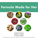 FoxyFit Detox for Her 30 Day Detox Cleanse Formula That Supports Healthy Digestion Function, Promotes Detoxification, & Balances from Within*