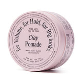 Firsthand Supply Clay Pomade - Clean & Non-toxic Hair Care Ingredients - Long Lasting & Easy to Restyle - 3oz (88ml)