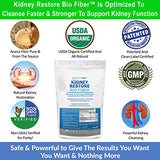 Kidney Restore Bio Fiber 2-Pack Restorative Kidney Support and Kidney Cleanse A Kidney Supplement to Remove Waste Kidney Cleanse Kidney Health Supplement Program