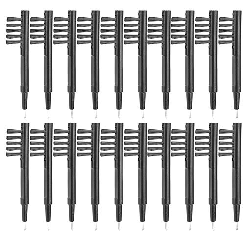 20pcs Hearing Aid Brushes for Cleaning, Hearing Aid Cleaning Brush, Hearing Amplifier Cleaning Brush with Wax Loop Magnet, Hearing Aid Accessory, Hearing Aid Cleaning Kits