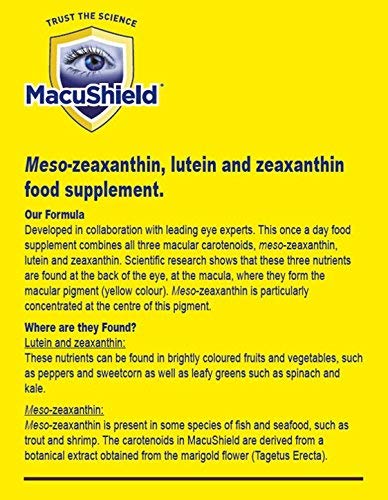 Macushield Eye Supplement 90 One-a-Day Capsules