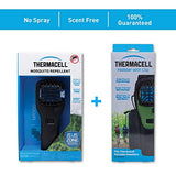 Thermacell Portable Mosquito Repeller; Highly Effective Mosquito Repellent; Includes 12 Hours of Long Lasting Refills; No Spray, No DEET, No Open Flame; Scent-Free Bug Spray Alternative