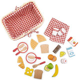 New Classic Toys Picnic Set - Pretend Play Toy for Kids Cooking Simulation Educational Toys and Color Perception Toy for Preschool Age Toddlers Boys Girls