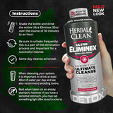 Herbal Clean - Ultra Eliminex, Premium 1 Step Ultimate Cleanse, Same-Day Detox, (Dragon Fruit, 32 fl oz)