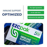 EZC Pak Immune Support Supplement, Vitamin Immune Support Zinc Vitamin C Echinacea, Vitamins for Immune System Support, Immune Boosters for Adults - Immune Support Vitamins - (Pack of 6)