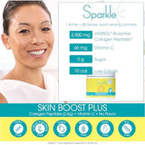 Sparkle Skin Boost (No Flavor) [50-Serves] Verisol Collagen Peptides Protein Powder Vitamin C Supplement Drink