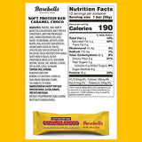 Barebells Soft Protein Bars Caramel Choco - 12 Count, Pack of 2 - Protein Snacks with 16g of High Protein - Fluffy Chocolate Protein Bar with 2g of Total Sugars - Soft Protein Snack & Breakfast Bars