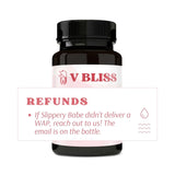 V Bliss Slippery Babe Vaginal Moisturizer Capsules | Relieves Vaginal Dryness with Slippery Elm, Fenugreek, & Maca | Vaginal Wetness | Once Daily, 30 Capsules