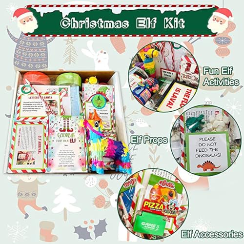 2024 Elf Kit 12/24 Days Of Christmas, Elf Kits For Christmas, Elf On T