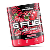 G Fuel PewDiePie Energy Powder, Sugar Free, Clean Caffeine Focus Supplement, Water Mix, Lingonberry Flavor, Focus Amino, Vitamin + Antioxidants Blend - 9.8 oz (40 Servings)