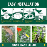 Upgraded Mole Trap Scissor, Mole Traps for Lawns That Kill Best, Easy Step Setup