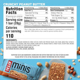 CLIF BAR Minis - Crunchy Peanut Butter - Made with Organic Oats - Non-GMO - Plant Based - Snack-Size Energy Bars - 0.99 oz. (20 Pack)