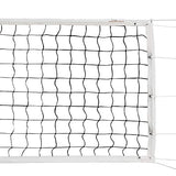 Champion Sports Official Volleyball Net Set, Olympic-Sized 32 x 3 ⅛ feet, 3mm Nylon Netting, for Tournament Play - Durable, Professional Volleyball Nets - Premium Volleyball Training Equipment