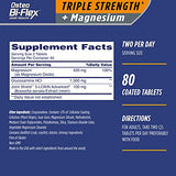 Osteo Bi-Flex Triple Strength Joint Supplement with Glucosamine & Magnesium, Gluten Free, 80 Tablets