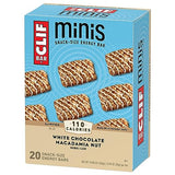 CLIF BAR Minis - White Chocolate Macadamia Nut Flavor - Made with Organic Oats - Non-GMO - Plant Based - Snack-Size Energy Bars - 0.99 oz. (20 Pack)