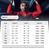 HOTSUIT Sauna Suit for Men Sweat Sauna Jacket Pant Gym Workout Sweat Suits, Black, L