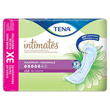 TENA Intimates Maximum Absorbency Incontinence/Bladder Control Pad for Women, Regular Length, 56 Count (Pack of 2)