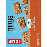 CLIF BAR Minis - Crunchy Peanut Butter - Made with Organic Oats - Non-GMO - Plant Based - Snack-Size Energy Bars - 0.99 oz. (20 Pack)