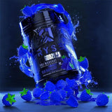 Ryse Noel Deyzel x Godzilla Pre Workout | Intense Pumps, Energy, & Focus | Citrulline & Beta Alanine | 400mg Total Caffeine | 40 Servings (Blue Raspberry)