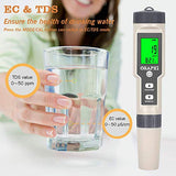 Digital Salinity Tester for Salt Water - Waterproof IP67 Salinity Meter with ATC Large Range 0-200ppt Saltwater Tester for Seawater, Aquariums, Marine Monitoring, and Koi Fish Pond by ORAPXI