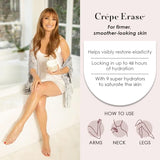 Crépe Erase Advanced Body Repair Treatment, Anti Aging Wrinkle Cream for Face and Body, Support Skins Natural Elastin & Collagen Production - 10oz (Fragrance Free)