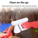 TFQQ Portable Disinfectant Fogger Machine - Rechargeable ULV Nano Sprayer with Blue Light for Touchless Sanitization - Ideal for Home, Office, and School Use