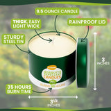 Mosquito Candle Outdoor 2 Pack with 5 Natural Essential Oils. DEET Free Citronella Candles Outdoor Mosquito Repellent Outdoor Patio. Mosquito Repellent Candles Outdoor. Bug Candles Repellent Outdoor