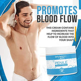 Bravado Labs Premium Penile Health Cream - 100% Natural Moisturizer to Increase Sensitivity for Men - Anti-Chafing Relief, Redness, Dryness and Irritation Moisturizing Lotion Creme (4oz)