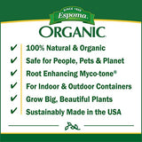 Espoma Organic Potting Soil Mix - All Natural Potting Mix For All Indoor & Outdoor Containers Including Herbs & Vegetables. For Organic Gardening, 16 qt. bag. Pack of 1