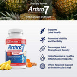 U.S. Doctors’ Clinical Arthro-7 - Clinically Proven AR7 Joint Support Complex with Turmeric, and Collagen for Flexibility, Mobility, and Strong Cartilage (Arthro-7 3 Bottles)