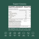 CYMBIOTIKA Super Greens Supplement with Chlorophyll, Spirulina, Daily Vegan Superfood Packets for Digestive Gut Health, Detox, Energy and Immune Support, Citrus Lime Flavor, 15 mL Pouches, 30 Pack