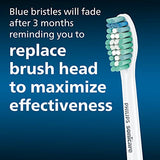 Philips Sonicare Genuine E-Series Replacement Toothbrush Heads, 2 Brush Heads, White, HX7022/66