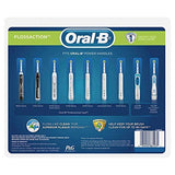 Genuine Original Oral-B Braun Floss Action Replacement Rechargeable Toothbrush Heads Refill (9 Count)