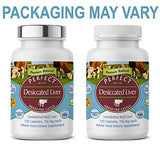 Perfect Supplements – Perfect Desiccated Liver – 120 Capsules - Undefatted Beef Liver – Natural Source of Protein, Iron, Vitamins A & B