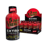 5-hour ENERGY Shot, Extra Strength Berry, 1.93 Oz, 12 Count. Energy Shot