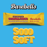 Barebells Soft Protein Bars Caramel Choco - 12 Count, Pack of 2 - Protein Snacks with 16g of High Protein - Fluffy Chocolate Protein Bar with 2g of Total Sugars - Soft Protein Snack & Breakfast Bars