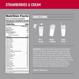 Isopure Protein Powder, Zero Carb Whey Isolate, Gluten Free, Lactose Free, 25g Protein, Keto Friendly, Strawberries & Cream, 110 Servings, 7.5 Pound (Packaging May Vary)