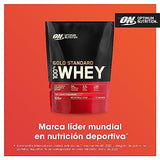 Optimum Nutrition 100% Gold Standard Whey Protein Powder Delicious Strawberry 450G