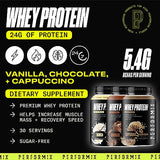 PERFORMIX - Whey Protein Isolate Blend - 24g of Protein - 5.4g of BCAAs - 110 Calories - Muscle Building & Post Workout Recovery - 100% Whey Protein Powder - 1.98 lbs - 30 Servings - Vanilla